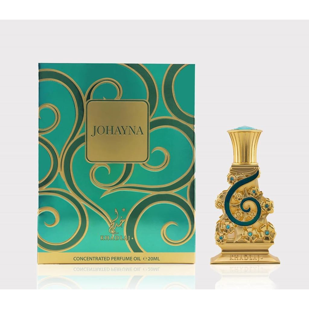 Khadlaj Johayna Green Concentrated Oil, 0.68 ออนซ์ (Uni)