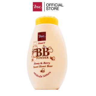 HONEI V BSC SWEET HONEI BEAR BB POWDER แป้งฝุ่น BB ผิวหน้าเนียนใส ไม่มันวาว แป้งฝุ่นทางหน้า เนื้อแป้งละเอียดเนียนนุ่ม