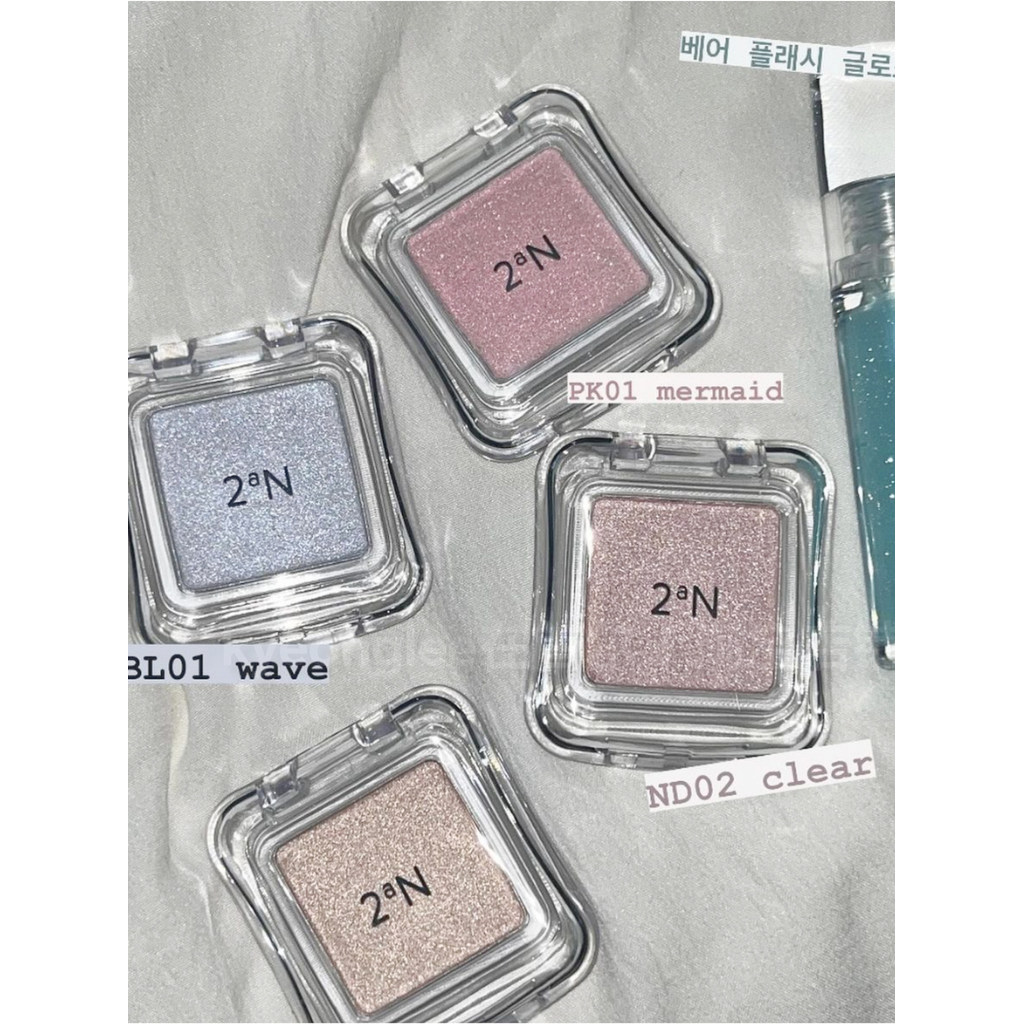 ไฮไลท์ คอนทัวร์ Irene สไตล์เดียวกัน 2aN Monochrome High Gloss Pearlescent โปร่งใสสีฟ้ากระพริบเล็กน้อ