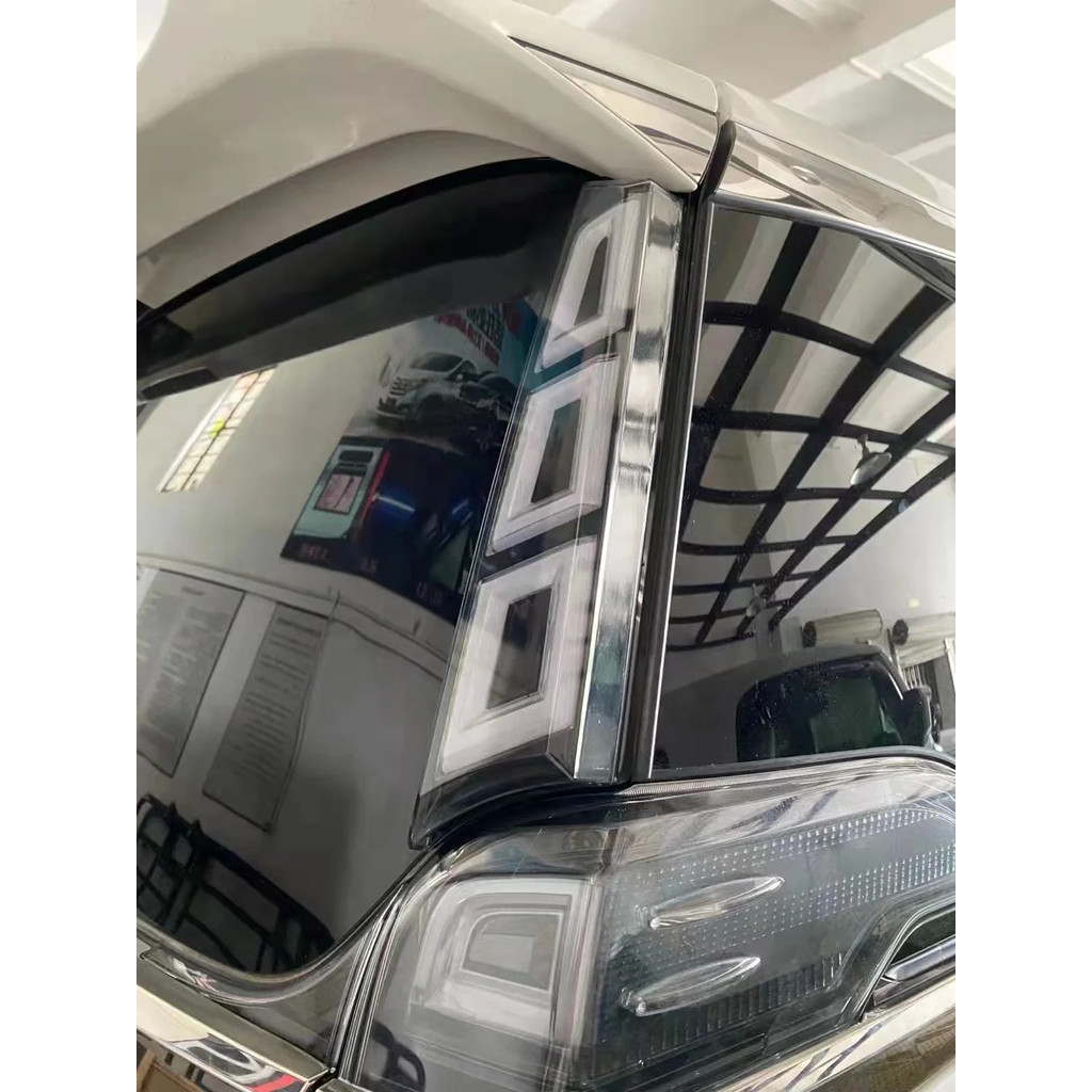 3-Function LED คอลัมน์ด้านหลังโคมไฟ Alphard Vellfire 30 24W Auto รถอุปกรณ์เสริม 6000K สี IP68 12V ไฟ