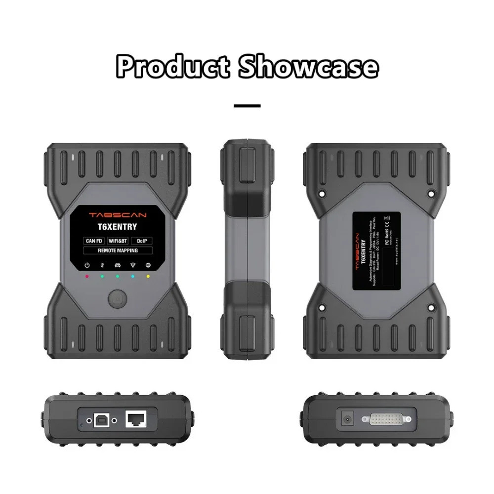 Eucleia TabScan T6XENTRY สําหรับ Mercedes Benz รถเครื่องมือวินิจฉัย T6 Xentry ECU Coding สนับสนุน CA