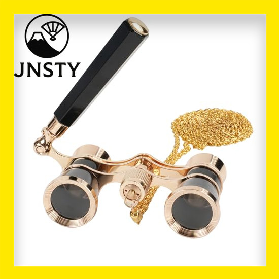 【Direct From Japan】 BOSTRON binoculars opera glasses 3x ultralight opera glasses foldable with handl