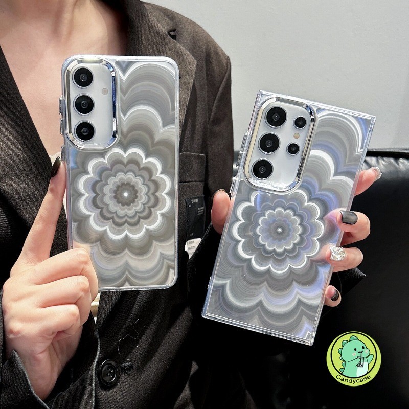 SAMSUNG Elegant Phantomดอกไม้เคสโทรศัพท์สําหรับSamsung Galaxy A57 A56 A55 A54 A53 A52 A52S A51 A50S 