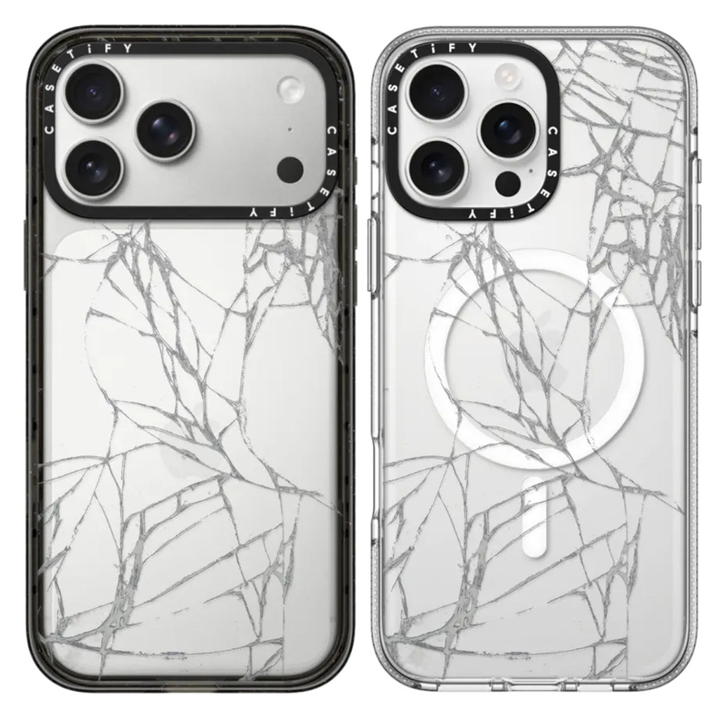 พร้อมสต็อก CASETiFY แก้วแตก Joint Inspo เหมาะสําหรับ Apple iPhone17ProMax เคสโทรศัพท์ 16Pro กันกระแท