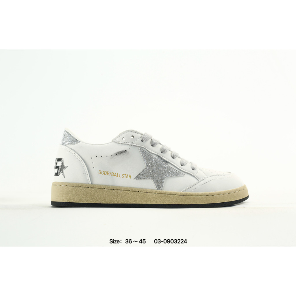 Golden Goose Ball Star Star รองเท้าผ้าใบผู้ชายผู้หญิงรองเท้าลําลอง GGDB