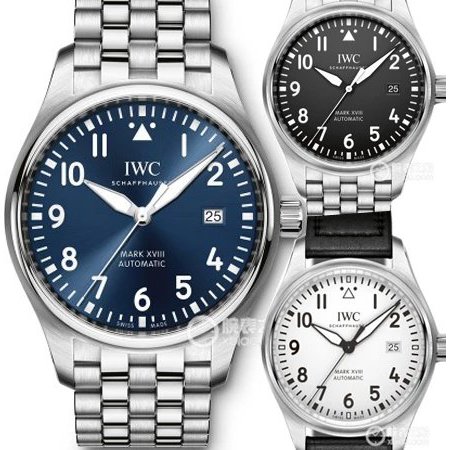 CC3Y [MKS ผลิต] Wanjia 1WC Pilot Mark 18 Series Eighteen Mens Mechanical Watch iw327006/327002