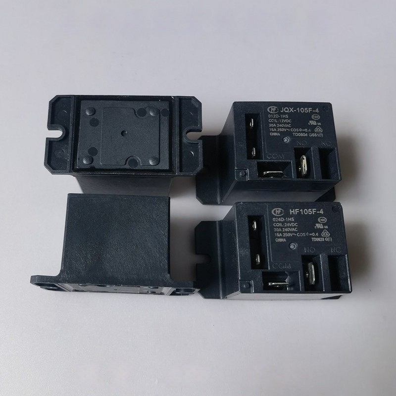 ((1 ชิ้น) ชิ้นส่วนอิเล็กทรอนิกส์ JQX-105F-4 012D 024D 220A-1HS เครื่องกําเนิดไฟฟ้ามาโคร 30A HF105F-4