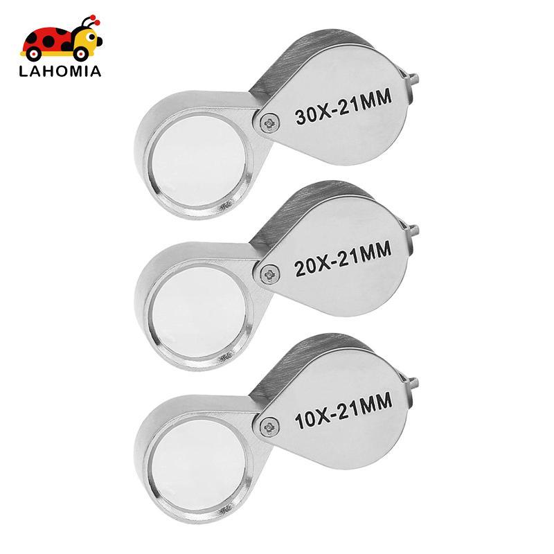 [Lahomia] Jewelers Loupe, Pocket Loupe, Professional, Portable, Practical, Gift,