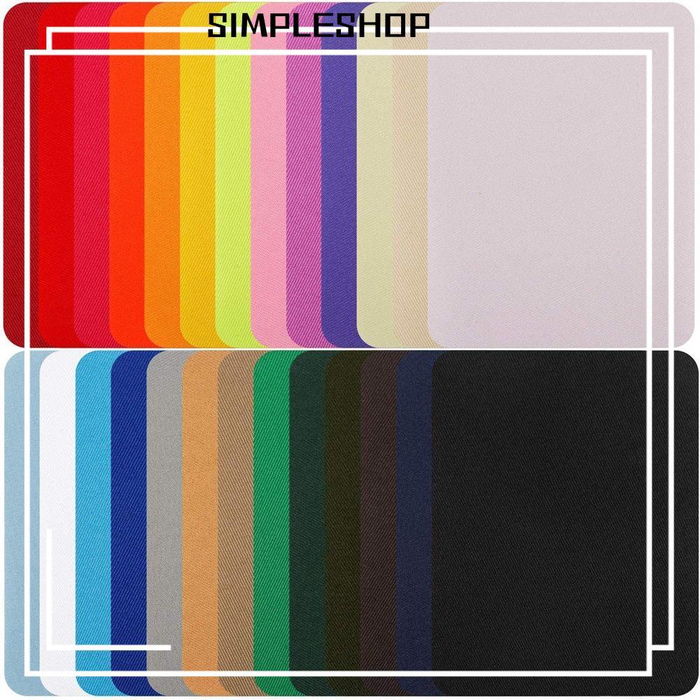 SIMPLESHOP Self Adhesive Patch Thermal Transfer Sewing-on Route Iron-on Fabric