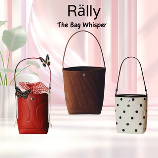 พร้อมส่ง จากไทย Rally The Bag Whisper Picnic (Limited) มีหนังกลับ ลายจุด เเดงสตอเบอรี่ ทรงถังมี 2 ขนาด มินิเเละถังใหญ่