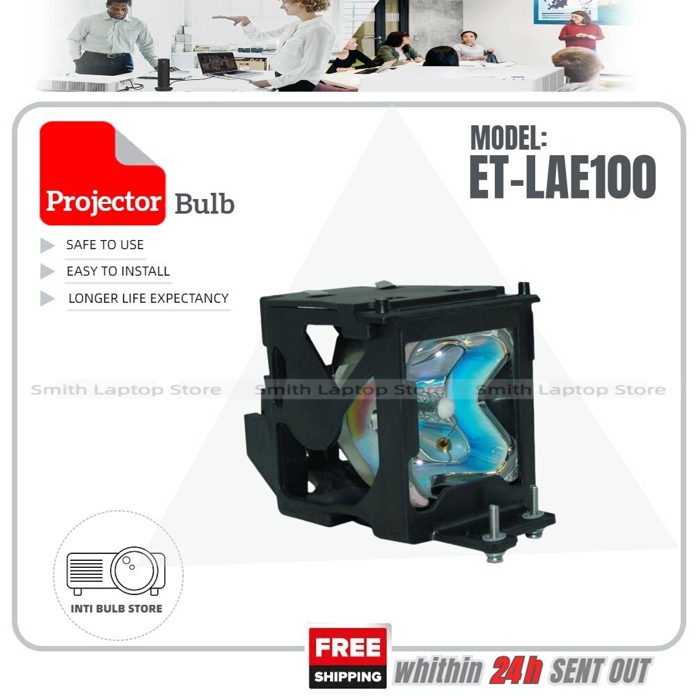 ET-LAE100 โคมไฟโปรเจคเตอร์ F100 WIRELESS PT-AE100 PT AE100 PT AE100E PT AE100U PT-AE100U PTAE100 PTA