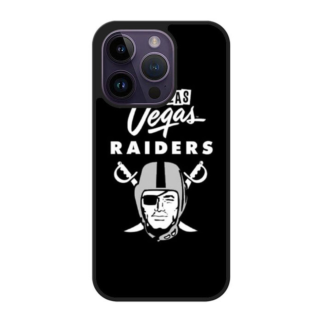 Las Vegas Raiders ทีมโลโก้ 2 เคสโทรศัพท์ฝาครอบป้องกัน Iphone 16 17 Pro Max Plus XS