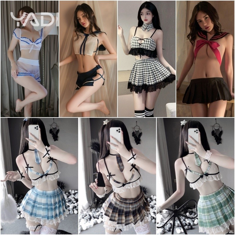 【YADI】🔥เซ็กซี่ ยอดฮิต ชุดนักเรียน ชุดนอนเซ็กซี่ ชุดชั้นใน พร้อมส่ง Sexy Lingerie🔥