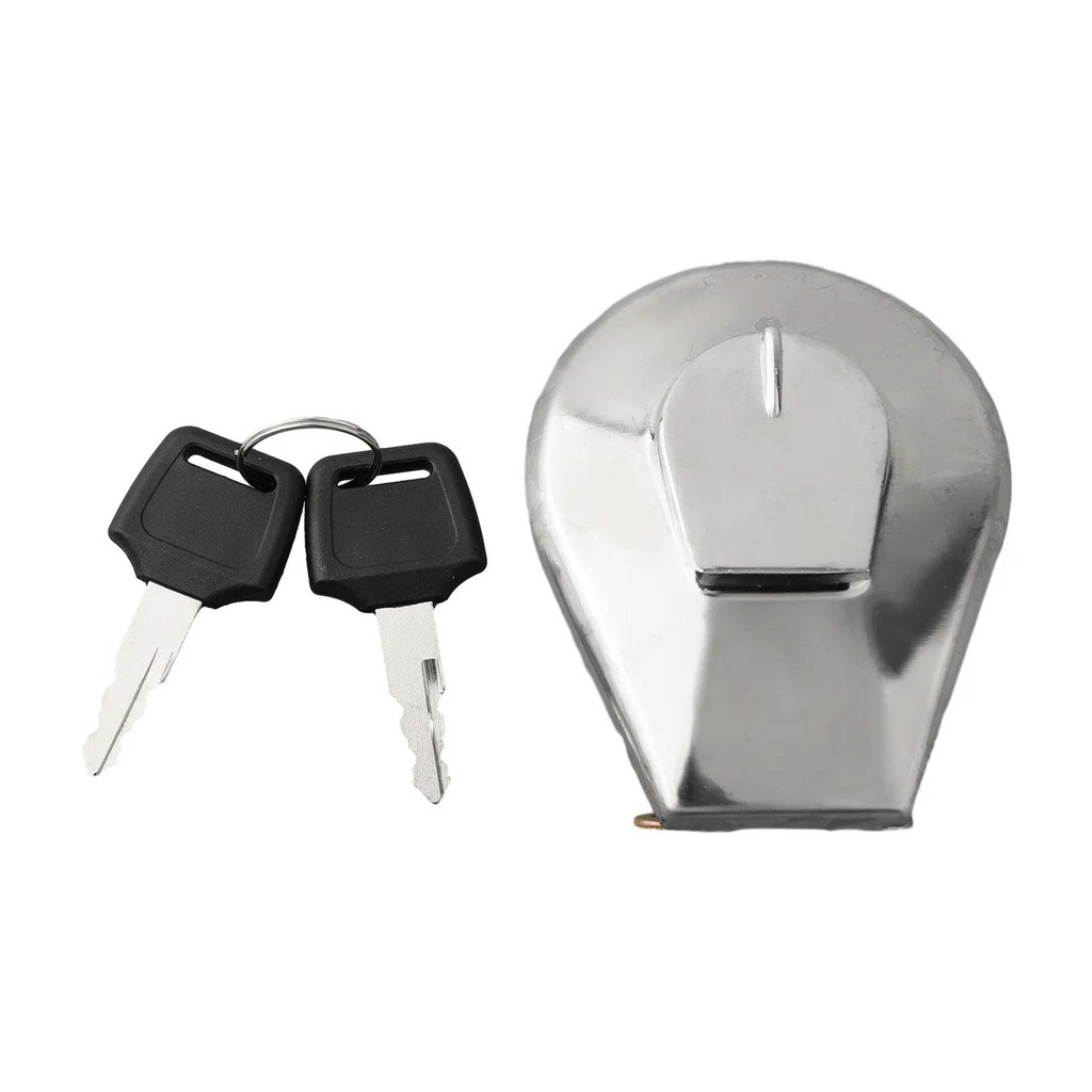 สแตนเลสรถจักรยานยนต์การใช้หมวกถังสําหรับ Honda VF750C VF750 VF 750 700 การป้องกันที่เพิ่มขึ้นและเปลี