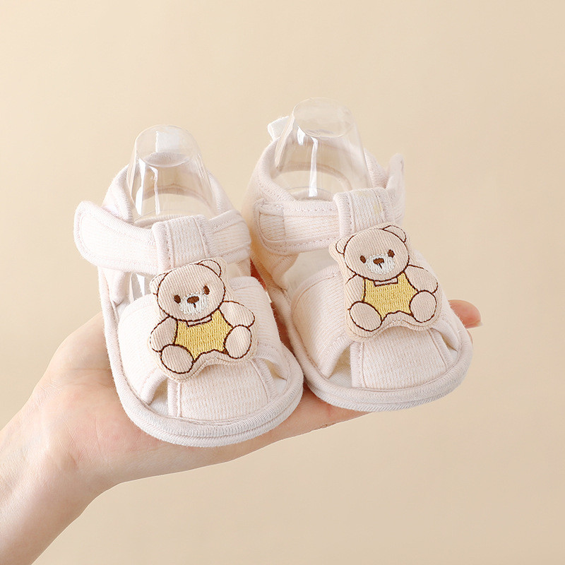 Baby's Shoes Baby Soft Bottom Summer Men and Women Baby Cloth Shoes Non-Slip Breathable Toddler Shoe