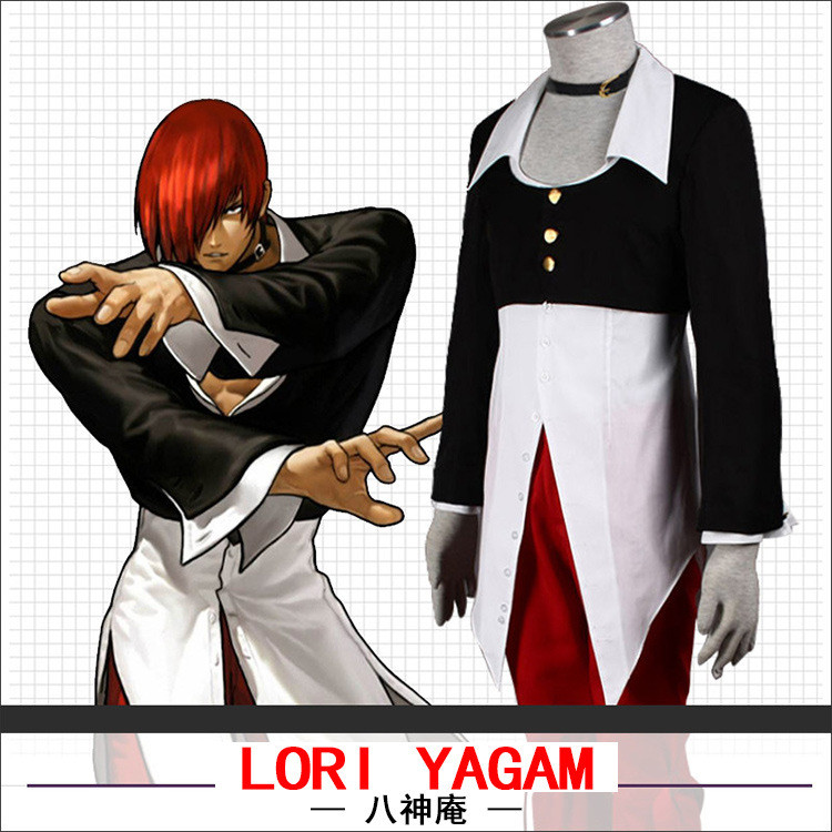 KOF Iori Yagami คอสเพลย์ Saint Veda สำหรับปาร์ตี้ฮาโลวีน