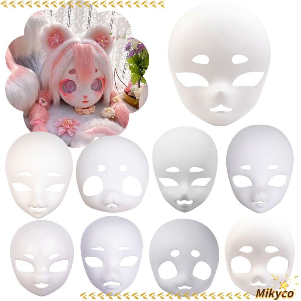 MIKYCO Kigurumi Base Beast Skull, คอสเพลย์ DIY Cat Head Skull, พลาสติกสัตว์ Furry Anime Party