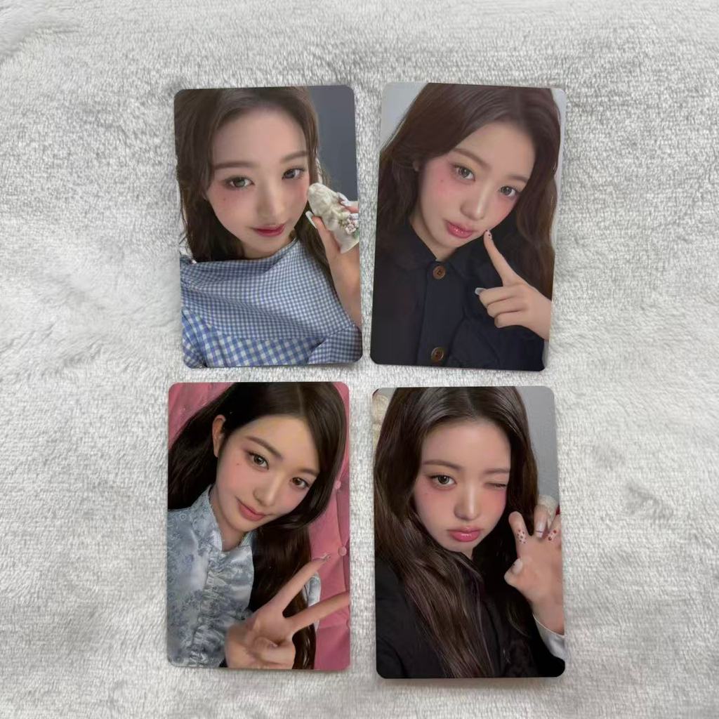 ของแท้ Zhang Yuanying Photocard Ive Fuyuan การ์ดรับรอง Zhang Yuanying hapa Meitong การ์ดรับรอง 10.0