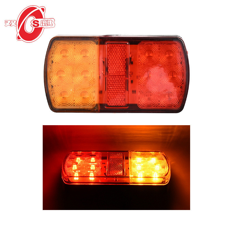 ส่งออก 12V24V12LED ไฟท้ายรถบรรทุกรถบรรทุกรถบรรทุกด้านข้างไฟท้ายรถบรรทุกรถบัสผู้โดยสารไฟชั้นรถ
