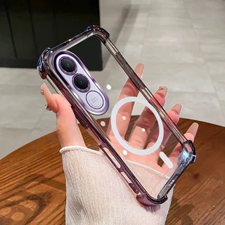เหมาะสําหรับ Vivo V70 FE 5G เคสโทรศัพท์ 2025 กันกระแทกแม่เหล็กใหม่ softCase SZ15