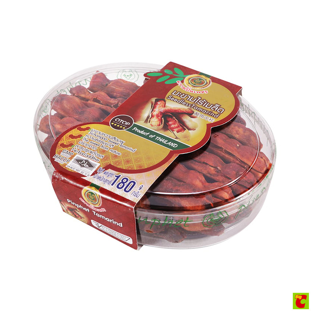 โอทอป มะขามปิ่นเพชร มะขามไร้เมล็ด 180 ก.