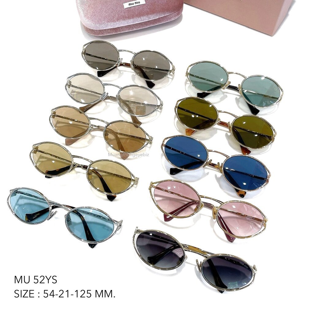 แว่นกันแดด MIUMIU LOGO MU52YS