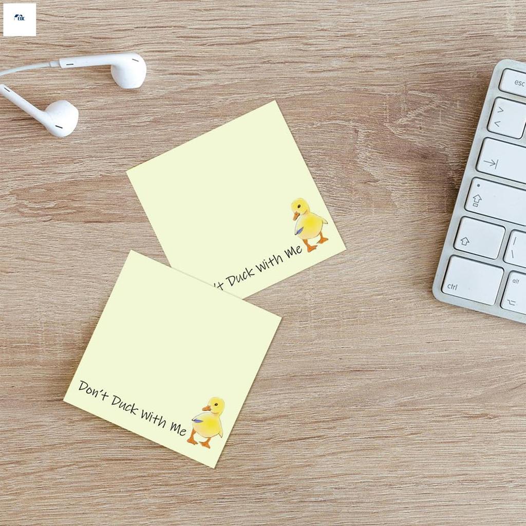 ตลก Sassy Duck Stick Note ความแปลกใหม่ Memo Pads Stick Note สําหรับโรงเรียน Office Home หอพัก