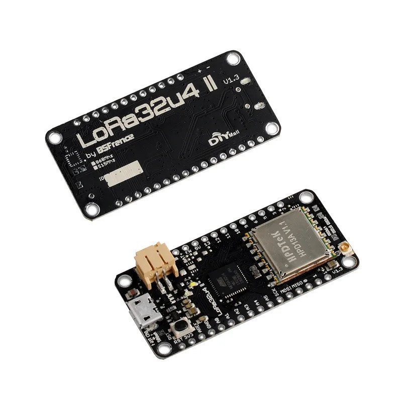 LoRa32u4 II Lora Development Board 868mhz 915 MHz IOT โมดูล LiPo SX1276 HPD13 พร้อมเสาอากาศ IPX LoRa