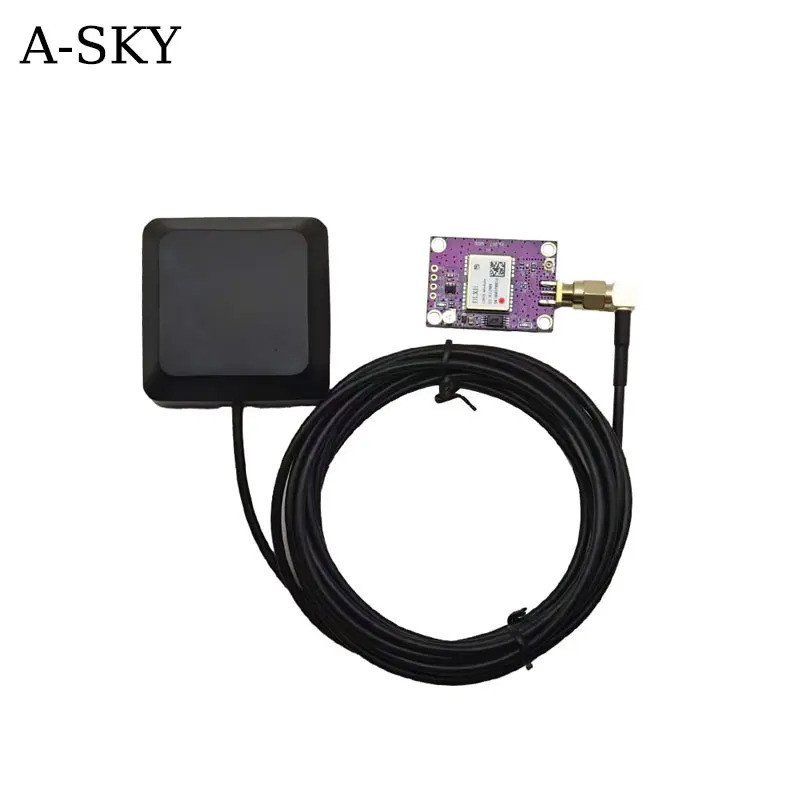 GNSS Antenna & M9140 RTK Module Kit ขั้วต่อข้อศอก sma GPS/BeiDou/Galileo Multi-Band cm ความแม่นยํา 3