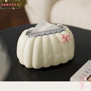 ออนมอร์ กล่องทิชชู่ฤดูใบไม้ผลิ,ที่ใส่กระดาษ หน้าท้อง รูปฟักท…