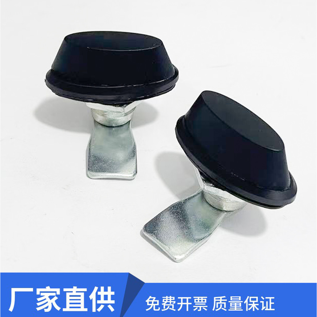 สีดําพลาสติกไฟล์ตู้ประตูเปลี่ยนลิ้นล็อคแชสซีกลล็อคประตูตู้ที่มีการจัดการอุปกรณ์อุตสาหกรรมเปลี่ยนลิ้น