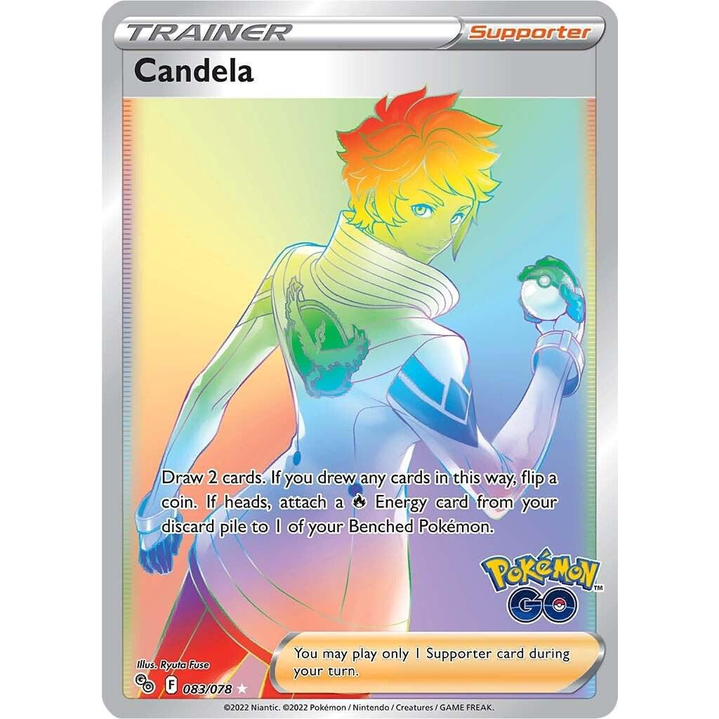 [Binder Condition] Candela 83 Pokemon Go