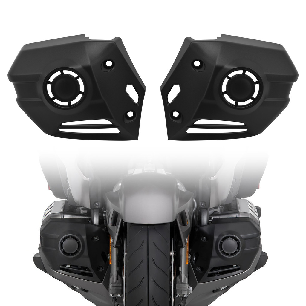 TCM รถจักรยานยนต์สีดําซ้ายขวาล่างสําหรับ Honda Goldwing 1800 GL1800 2018-2024