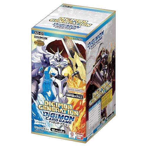 Bandai Digimon Card Game Advance Booster DIGIMON GENERATION [AD-01] (BOX) contains 12 packs.