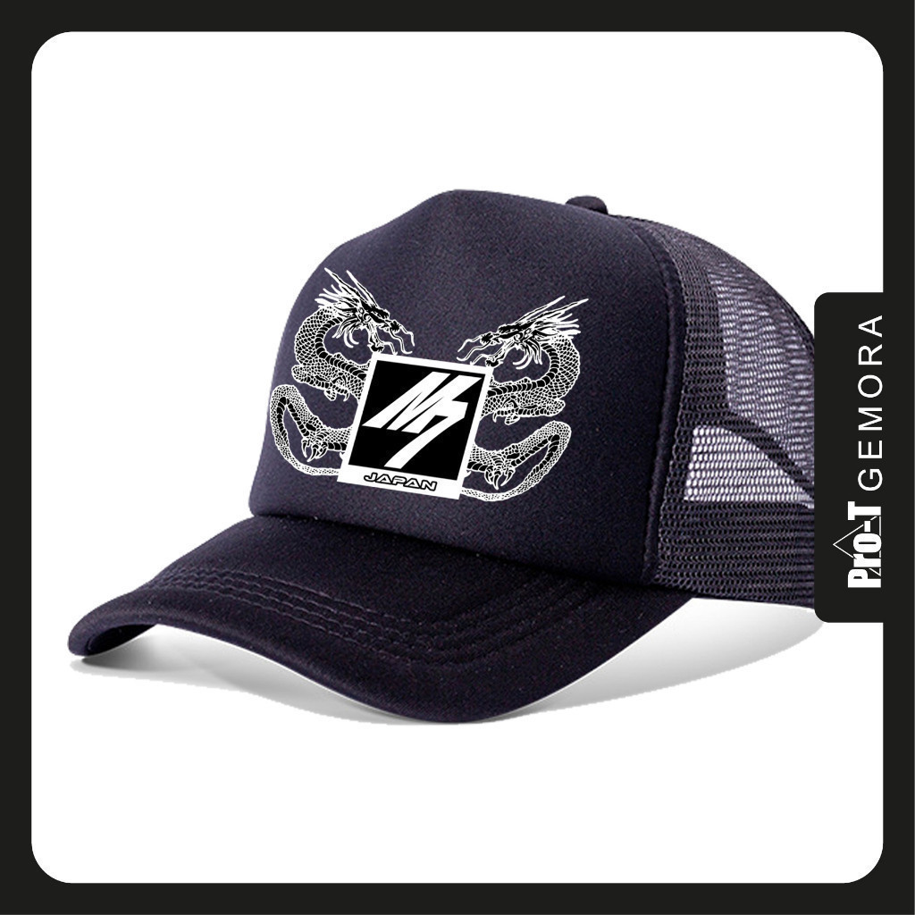 M7 2026 แฟชั่น Japan Racing Japan Trucker Cap