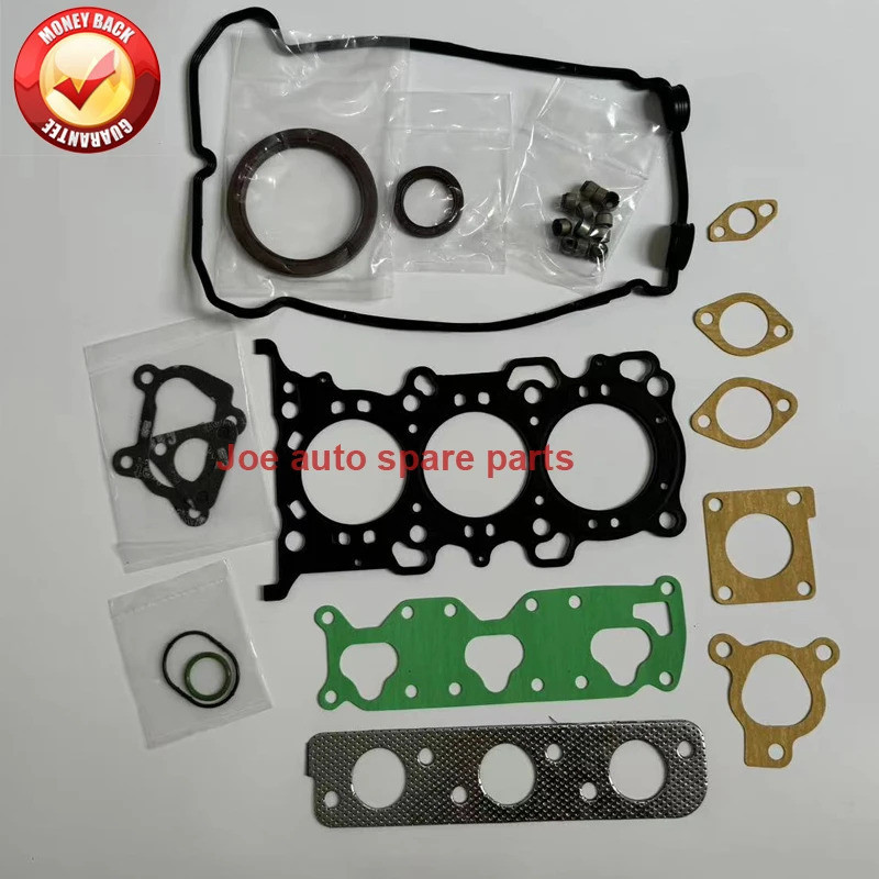 K6A เครื่องยนต์ครบชุดปะเก็นชุดเต็มชุดสําหรับ Suzuki Wagon R KEI 12V ALTO GF HA25 HA35 0.7L 0.7 L 98-