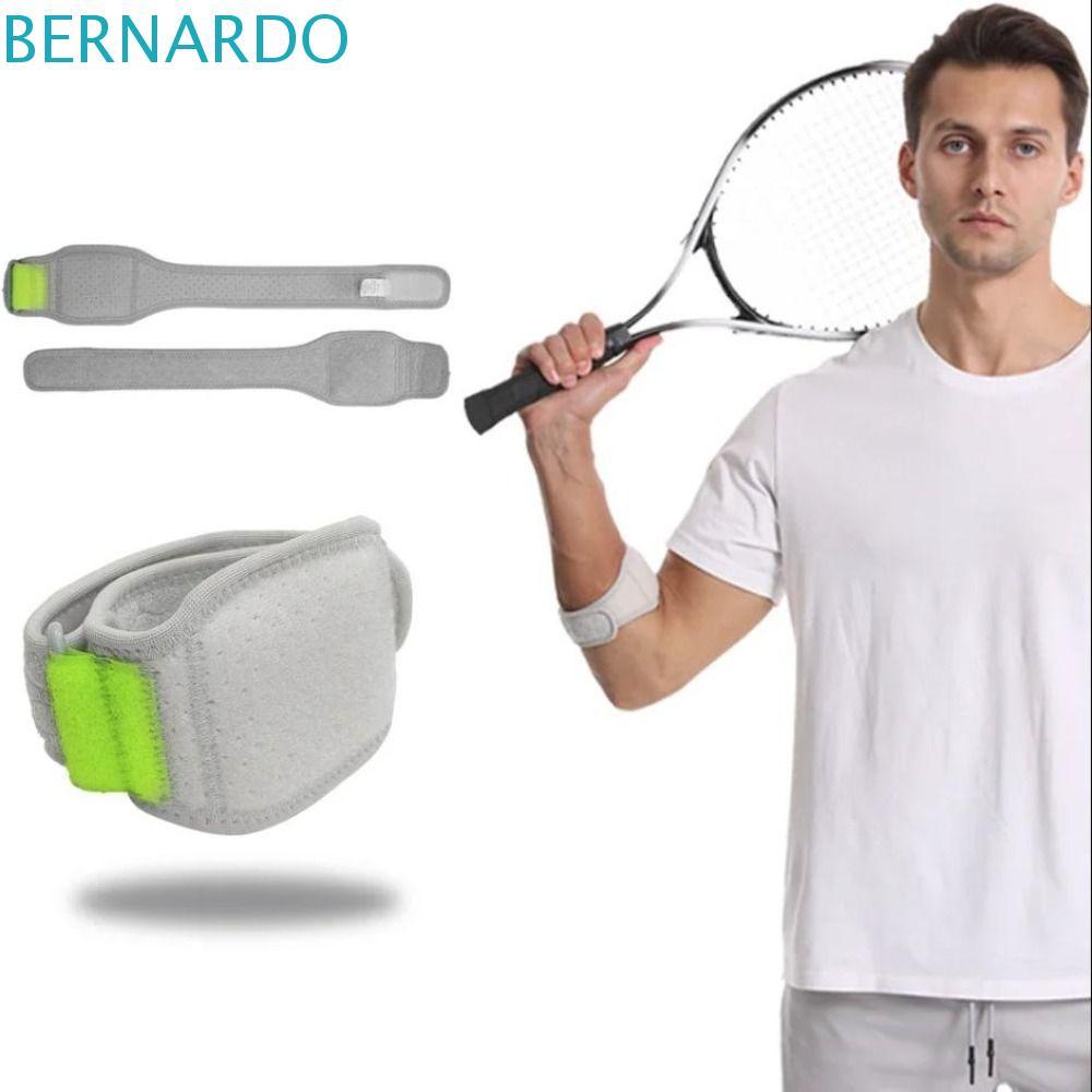 รั้งข้อศอกปรับได้ BERNARDO ป้องกันเอ็นเสื่อมจากการเล่นเทนนิส ออกแบบให้สวมใส่ง่าย ระบายอากาศดี ใช้ได้ทั้งผู้ชายและผู้หญิง