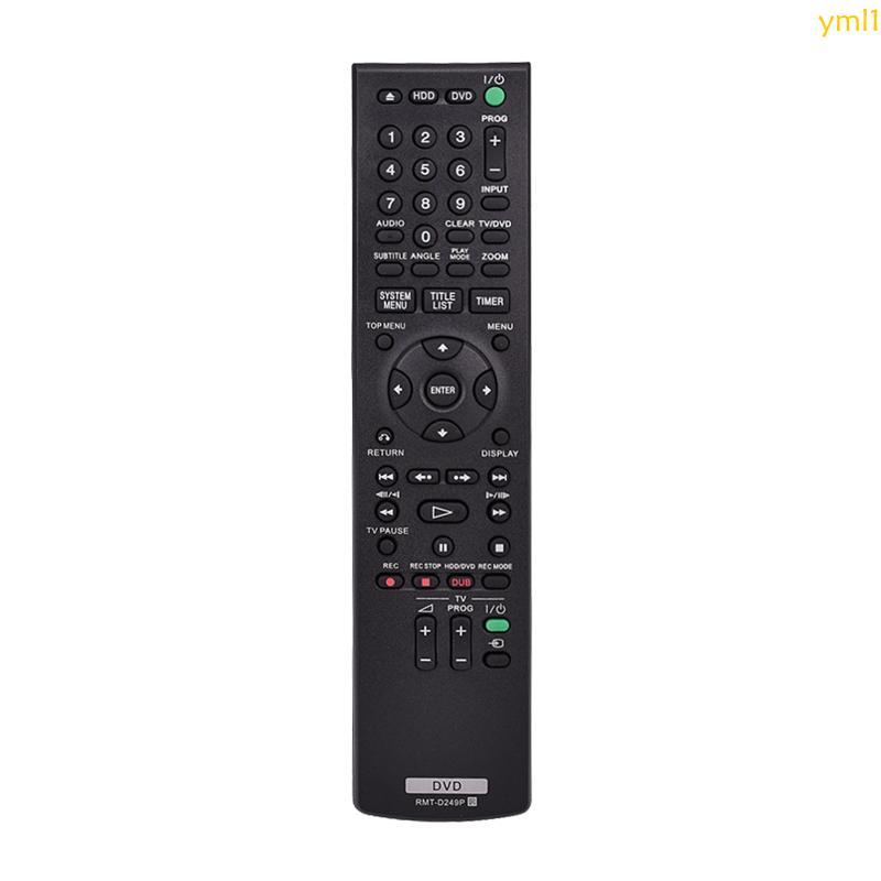 Yml1 เครื่องเล่น DVD ในครัวเรือนรีโมทคอนโทรล RMT-D249P สําหรับ RDR-HX780 RDR-HX980 RDR-HX1080 Vedio 