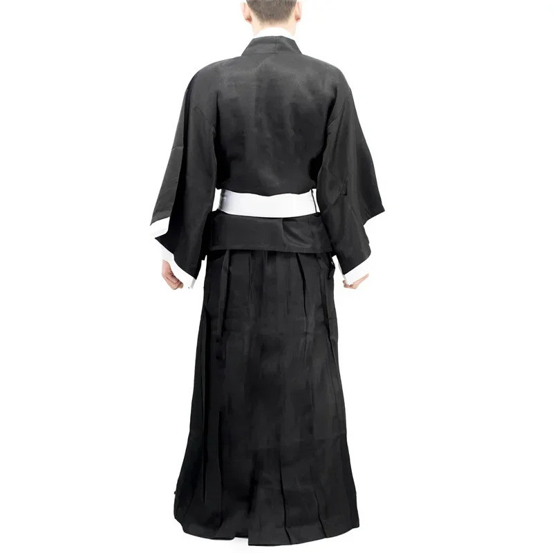 ชุดคอสเพลย์ bleach Rukia และ Ichigo Shinigami พร้อมชุดกิโมโนสมัย feudal