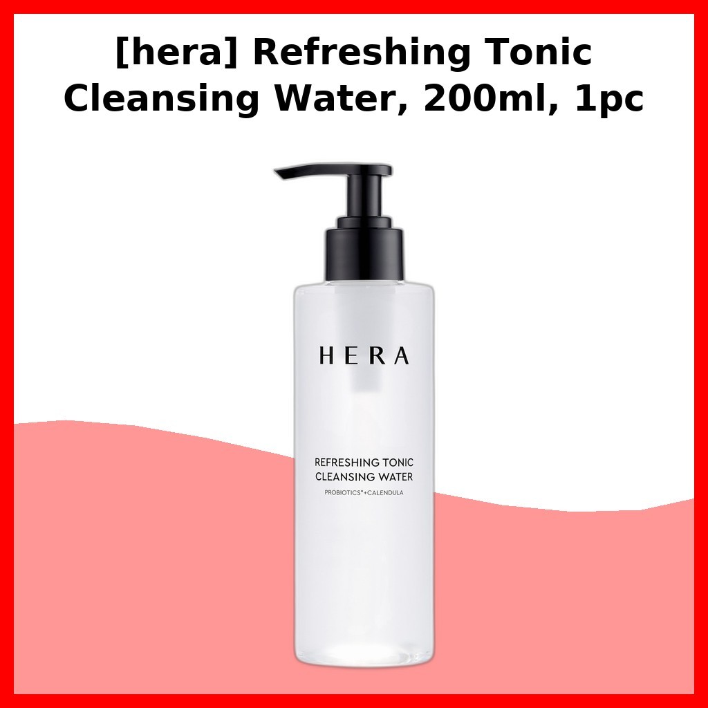 [hera] Refreshing Tonic Cleansing Water, 200ml, 1pc / Korean Cleansing Water / Gentle Makeup Remover