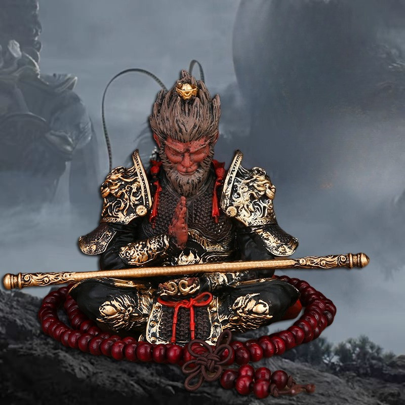 ของตกแต่ง Wukong, Sun Wukong และ Qitian Dasheng, งานฝีมือเหมาะสําหรับตกแต่งรถ, ห้องนั่งเล่น, ห้องนอน