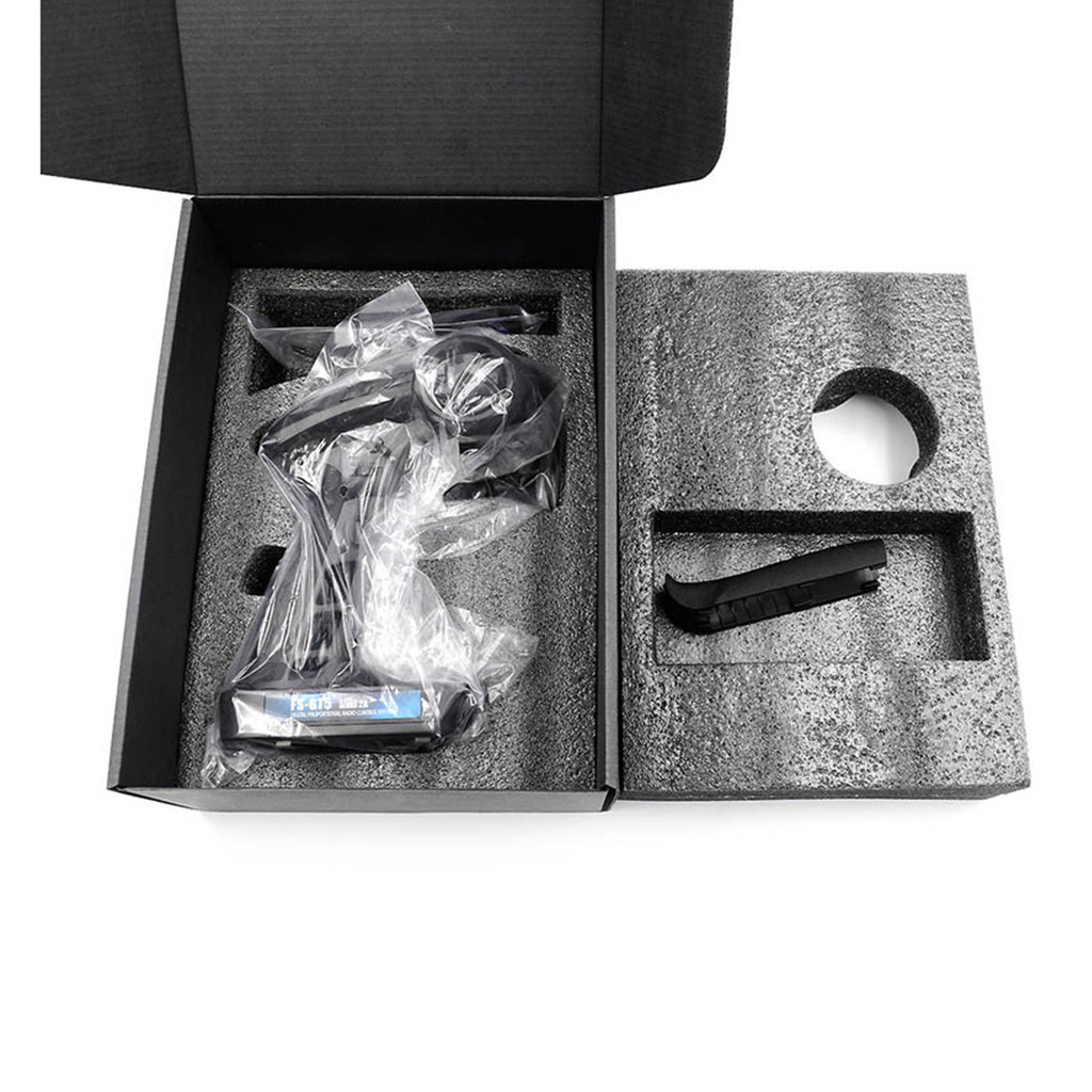 Cloudshop FlySky FS-GT5 2.4G 6CH AFHDS RC เครื่องส่งสัญญาณ W/ FS-BS6 ตัวรับสัญญาณสําหรับรถยนต์เรือ