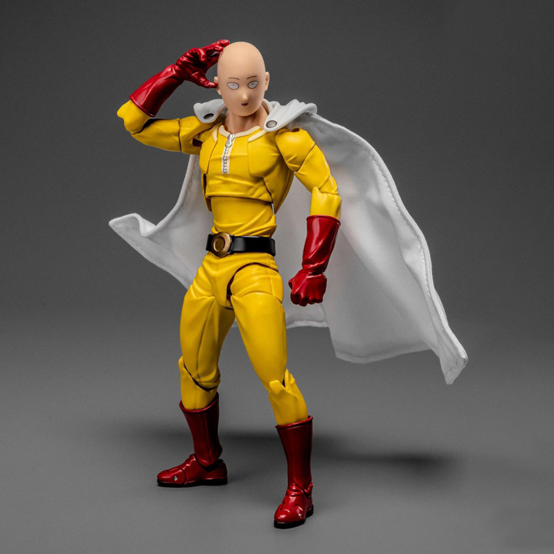 ใหม่ One Punch Man ไซตามะ Action Figure - ข้อต่อที่สามารถเคลื่อนย้ายอะนิเมะรูปปั้น Cape & Stand ของขวัญสําหรับแฟนๆเทศกาลตุ๊กตาของเล่น
