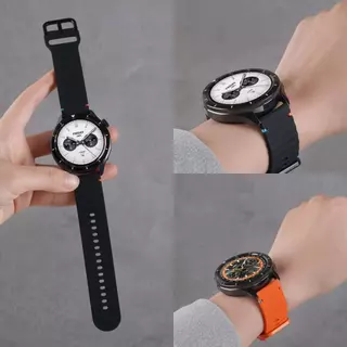 สายนาฬิกาxiaomi S1/S1active/s1 pro/S2/S3/S4 46mm watch 2/watch 5/watch 3ชิลิโคนสายนาฬิกา22mm