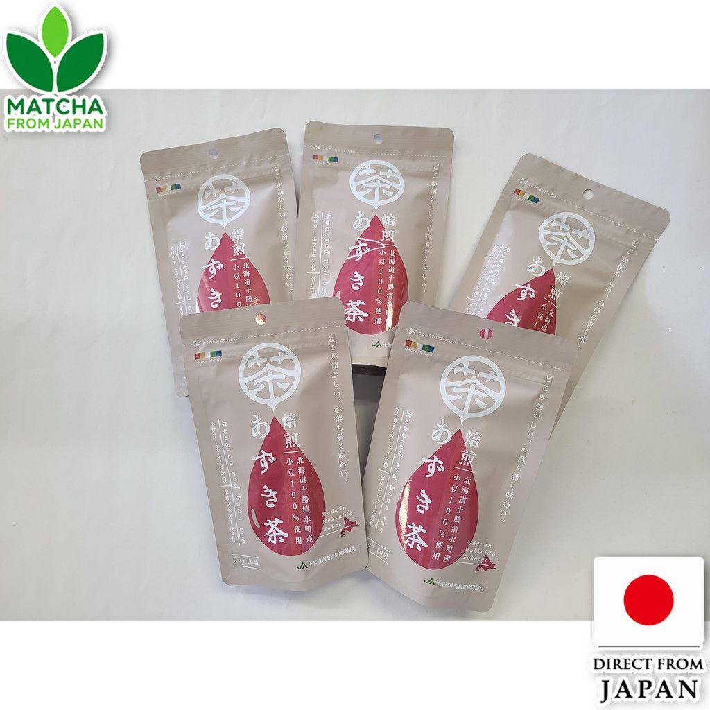 Tokachi Shimizu Agricultural Cooperative Roasted Azuki Tea Tea Bags Non-Caffeine 100% Hokkaido Azuki