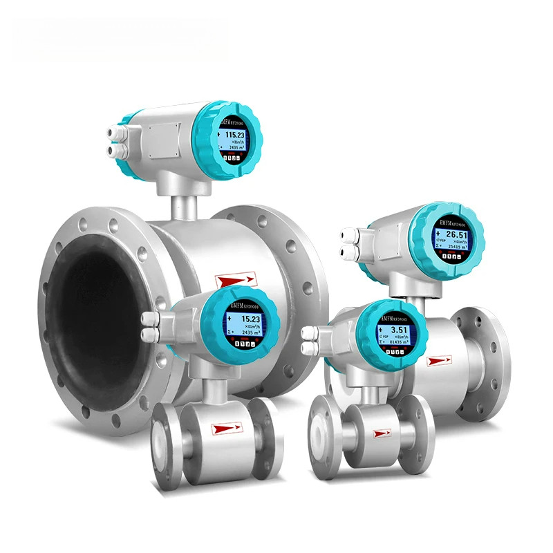 Grade 0.5 /1.0 Precision DN10-DN3000IP65/IP68 protection Grade Electromagnetic Flowmeter Low Power C