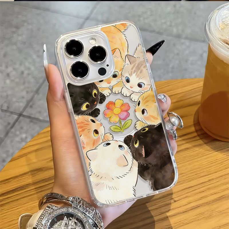 Bov-เคสไอโฟน รองรับการชาร์จแบบไร้สาย ที่รองรับ iPhone 17PROMAX 17AIR 16 14PLUS 15PRO 11/12/13 XS XR-HLYCK459