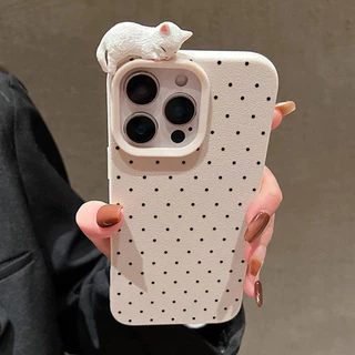 เคส for Samsung A57 A37 A27 A17 A07 A16 A36 A55 5G A26 A06 4G A05S A54 S26 S25 Ultra S24 S23 FE หนัง ของตกแต่งรูปแมว