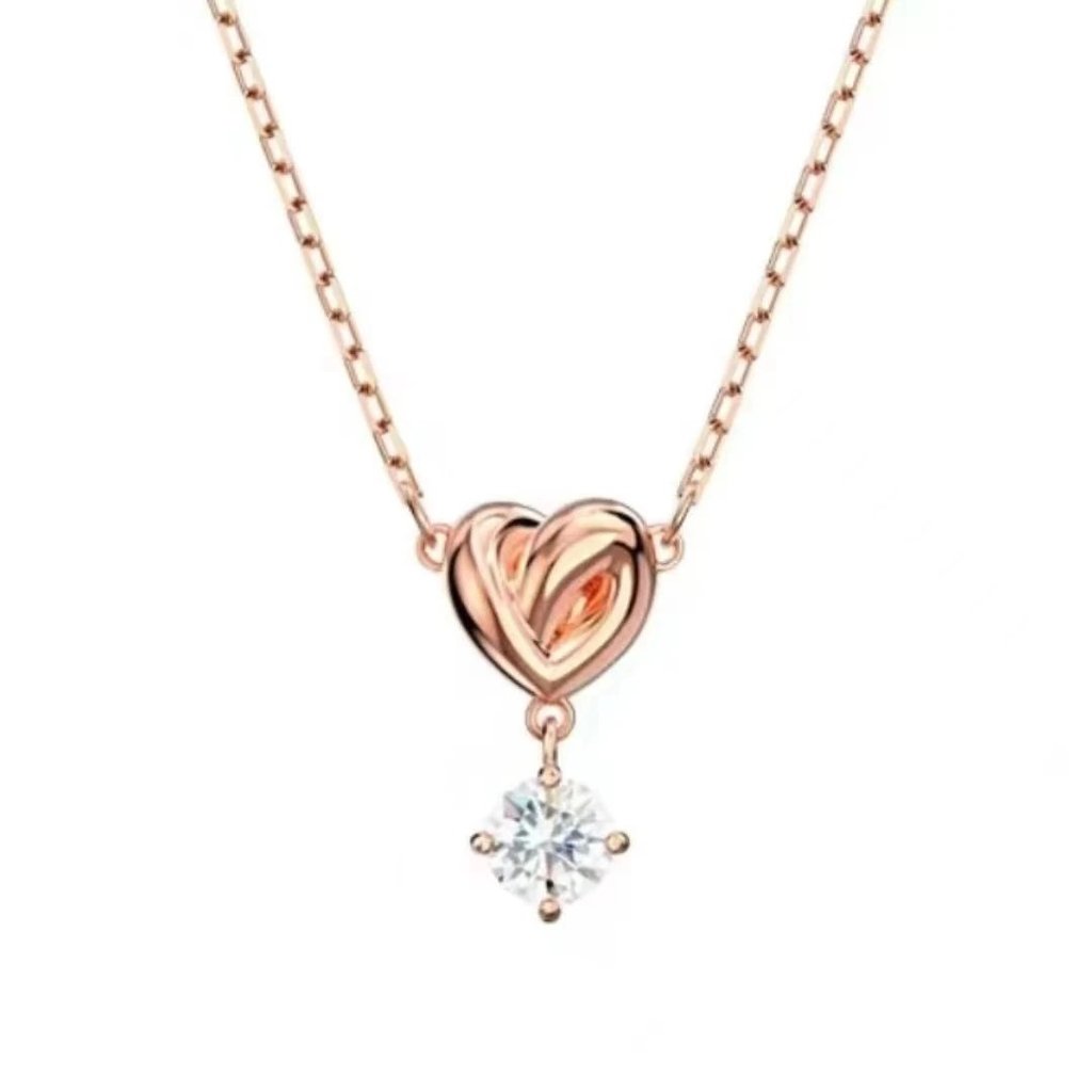 สร้อยคอ Swarovski LIFELONG HRT Love Bright ของขวัญวันวาเลนไทน์ เครื่องประดับแฟชั่นระดับไฮเอนด์สำหรับ