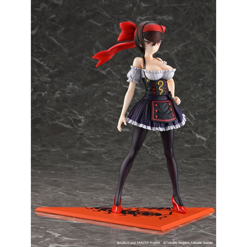 ( 📌 PRE-ORDER) Girls und Panzer Ribbon no Musha Shizuka Tsuruki Dirndl Ver. 1/6 Complete Figure Genu